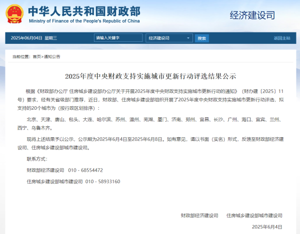 配资交易网 中央财政拟支持这20城实施城市更新行动