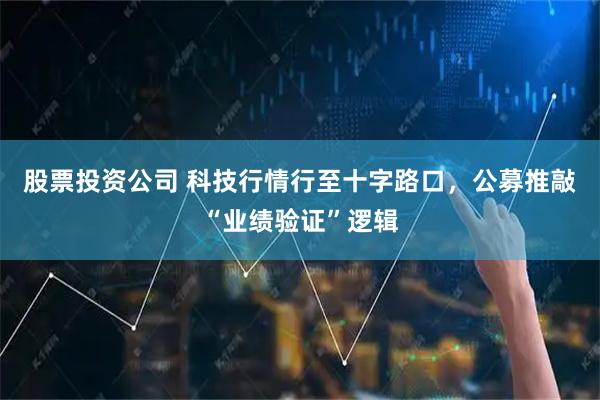 股票投资公司 科技行情行至十字路口，公募推敲“业绩验证”逻辑